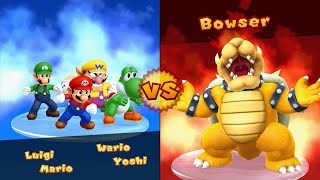 Mario Party 10 - Mario vs Luigi vs Yoshi vs Wario - Haunted Trail