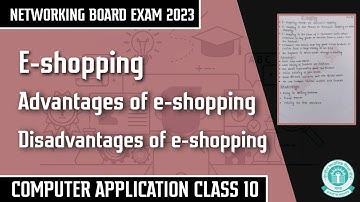 E-shopping | Advantages and Disadvantages of e-shopping | Networking-08