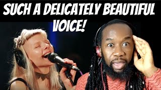 AURORA Teardrop REACTION(Massive Attack cover) She has the voice of an angel - First time hearing