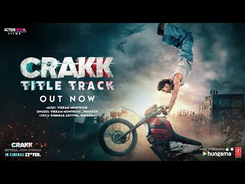 CRAKK (Title Track) (Song): Jeetegaa Toh Jiyegaa | Vidyut Jammwal | Vikram Montrose,Paradox,Aditya D