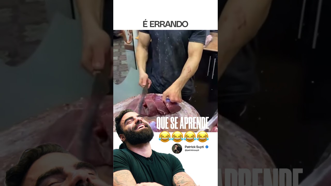 É errando que se aprende