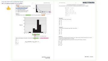 FM 2019 VCAA Exam1 - CORE - Data analysis - Q1-6