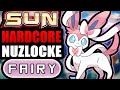 Pokémon SUN Hardcore Nuzlocke -  FAIRY Type Pokémon Only! (No items, No overleveling)