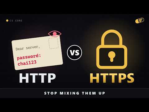 HTTP vs HTTPS — Stop Mixing Them Up