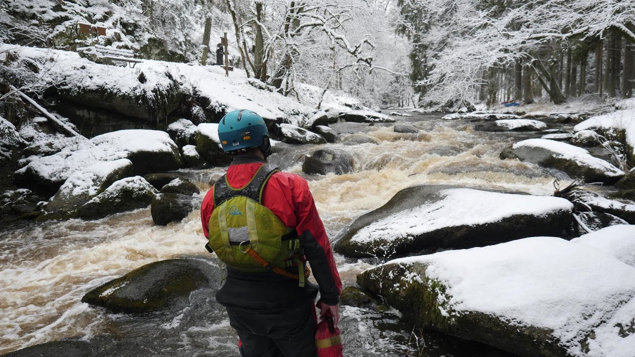 Waldnaab - Wildwasser Eskalation im Winter