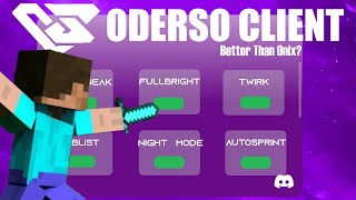 NEW PVP CLIENT - MINECRAFT BEDROCK EDITION 1.20.60 - 1.20.62 OderSo Client