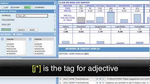 COCA 02: Using Part-of-Speech Tags