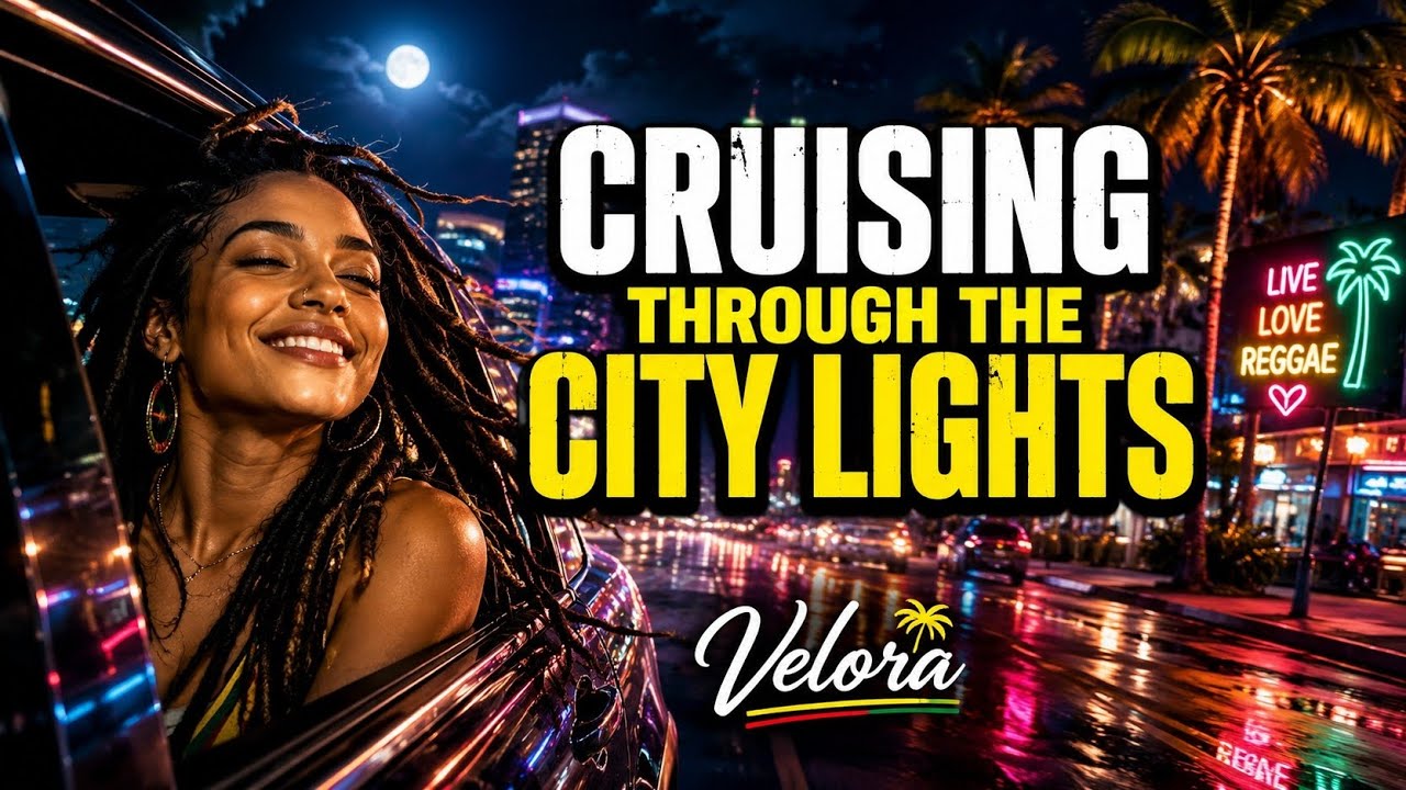 CRUISING THROUGH THE CITY LIGHTS 🌃 | Smooth Night Drive Reggae