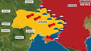 Big Change in War Map of Ukraine! Russian Army Withdraw from 10 Regions!