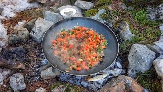 Doğada Sac Kavurması Yapımı