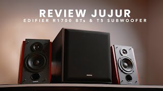 Honest Review Of The Edifier R1700 Bts U0026 T5 Subwoofer