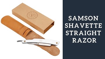 Samson Shavette Straight Razor (silver)