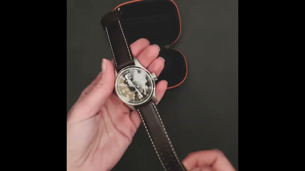 Hamilton Khaki Field Officers Men's Watch Unboxing H70625533