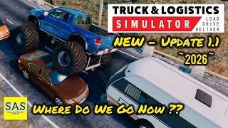 *189* New Update 1.1 Map Extension + DLC. Truck Logistics Simulator.  screenshot 4