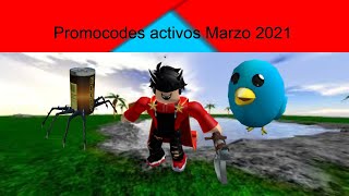 Promocodes activos de Roblox - Marzo 2021