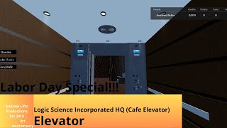 (Labor Day Special!!!) MAD elevator at Logic Science Incororated HQ | Roblox (Cafe Elevator)