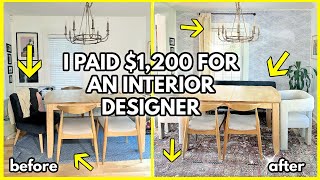 I HIRED A PROFESSIONAL INTERIOR DESIGNER: What is worth over $1,000? (Shocking Results!) by That Practical Mom 152,333 views 4 months ago 15 minutes