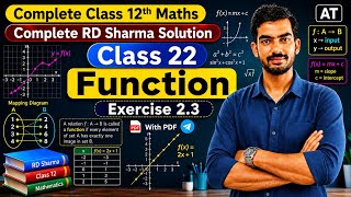 Functions(22) ऐसा पढ़ो कि भूलोगे नहीं |Class 12 Maths RD Sharma‎⁨@ATKiPathshala⁩#class12maths#cbse