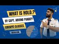 WHAT IS HOLD BY CAPT.ARVIND PANDEY #cockpitclasses #commercialpilot #dgcagroundclasses 