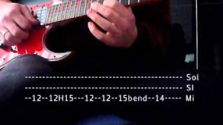 Comment jouer le solo de seven nation army à la guitare + TABS