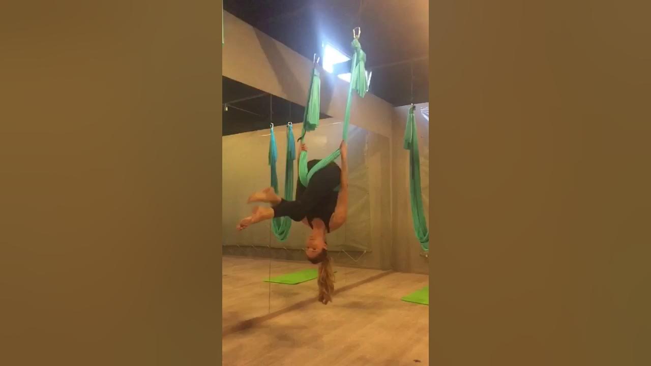 Aerial yoga dance choreography by Paula Costa - YouTube