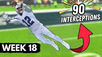 How I Got 90 Interceptions In ONE Season! Madden 25 Superstar Mode