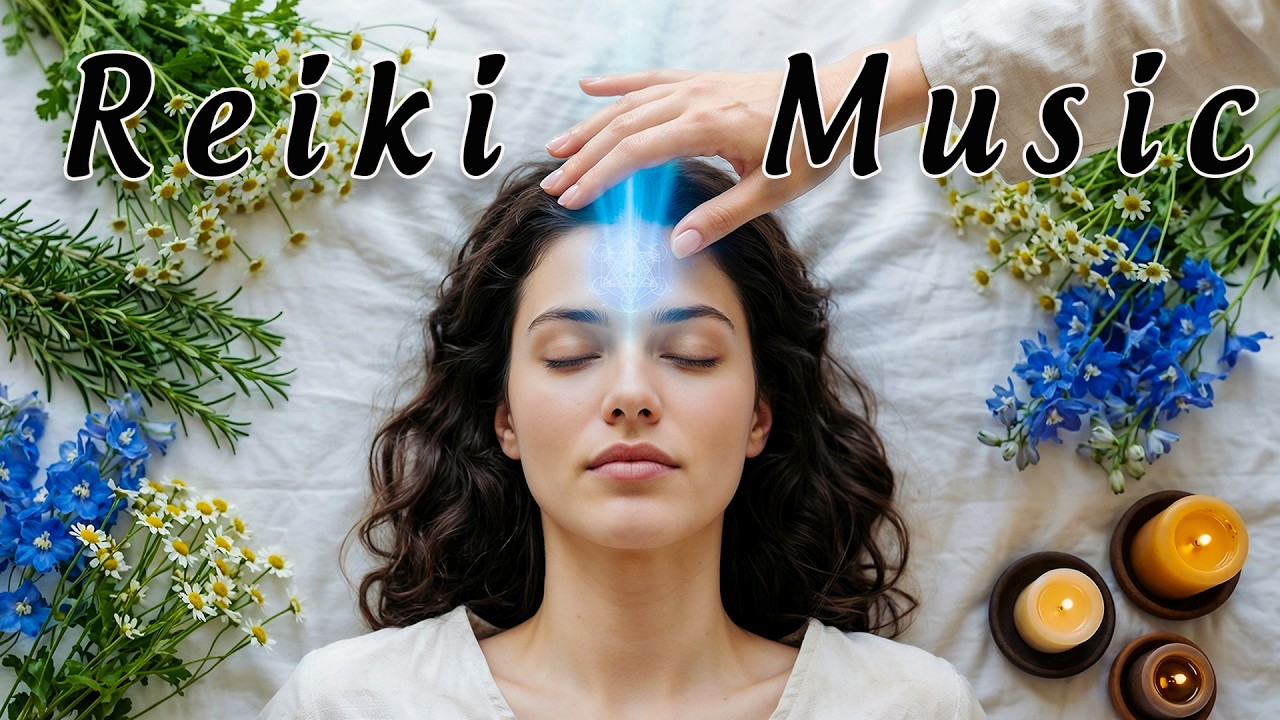 (No Ads) Reiki Music For Deep Sleep | Stress And Anxiety Relief | Heal ...