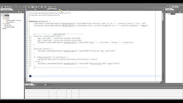 tutorial Network, Battery, Orientation Firefox OS programming