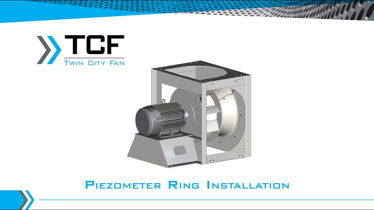Piezometer Ring Installation Plenum Fans - YouTube
