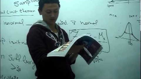 Statistics - Ch 9 " Sampling Distribution " # Part 1