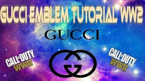 lil pump Gucci Gang EMBLEM (WW2)