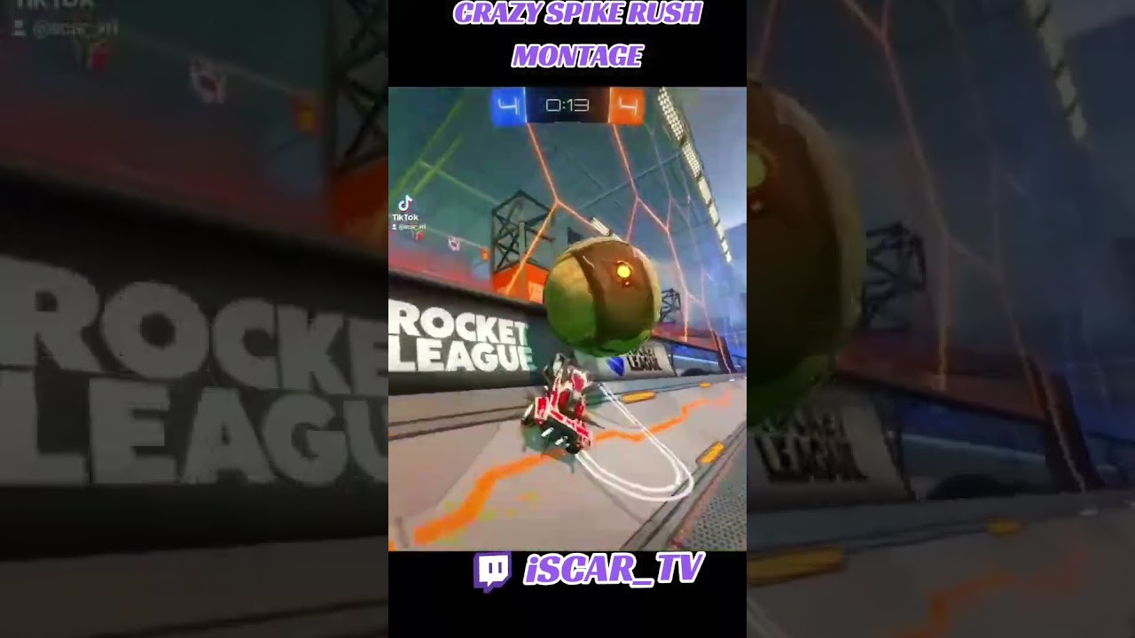 🔥 CRAZY SPIKE RUSH MONTAGE  #rocketleague  #rl  #rlcs  #rltok  #rocketleagueclips #jynxzi #speed