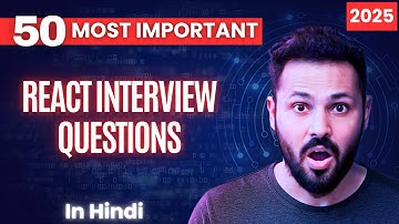React Most Important Interview Questions (2025) | Crack Your Next Frontend Interview!