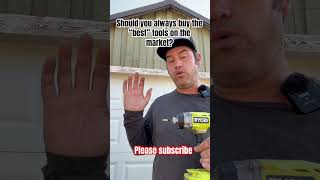 Should you always buy the best tool? #carpentry #diy #carpentertools #tools #powertools Profile