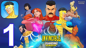 Invincible: Guarding the Globe - Gameplay Walkthrough Part 1 Tutorial Chapter 1-3 (iOS, Android)