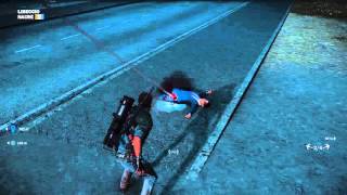 Just Cause 3 Human slingshot