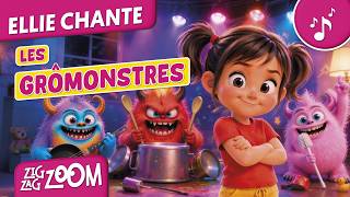 Ellie Chante Les Grômonstres Les Petits Monstres Rigolos Débarquent À La Maison