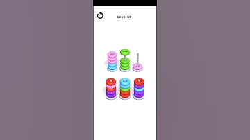 Hoop Stack Puzzle Level 69 | Level 69