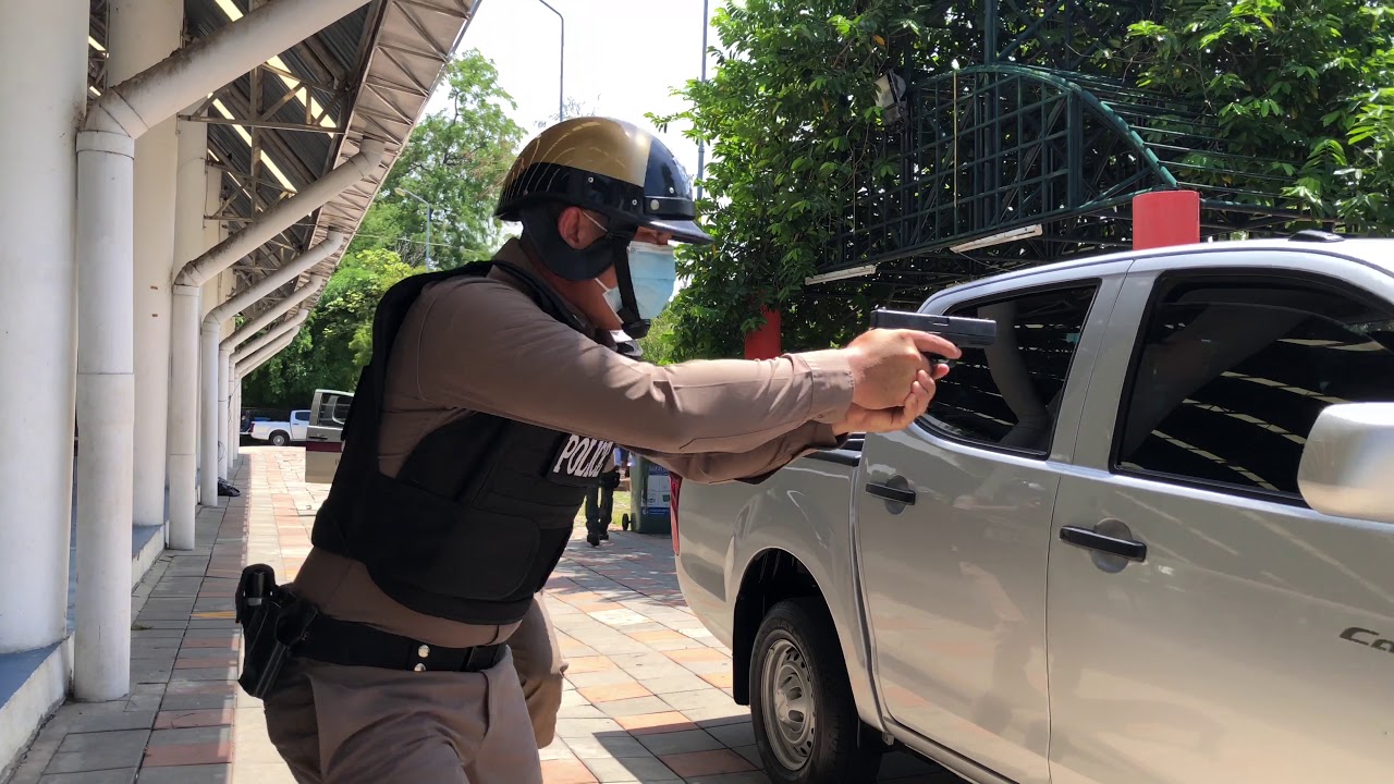 ฝึกประกวดปี63#คลิปที่4#ยุทธวิธีตำรวจ