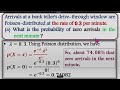 Poisson RV and Process Lecture 7 with AI Voice شرح