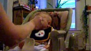 William Eating Avocado