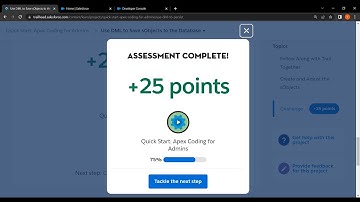 Salesforce Trailhead - Use DML to Save sObjects to the Database