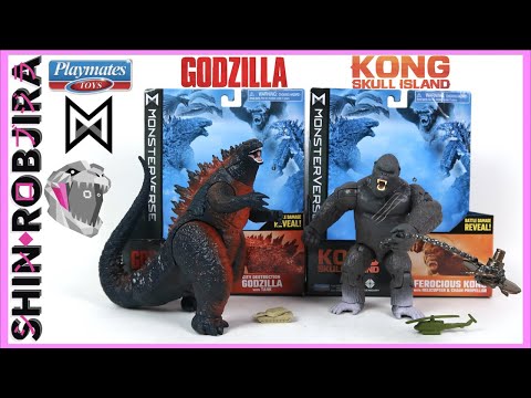 Playmates Monsterverse: Ferocious Kong & City Destruction