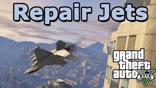 GTA 5 Online: Repair and duplicate your Jets in free roam (solo) PATCHED IN 1.10