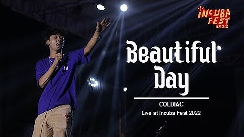 COLDIAC "Beautiful Day" Live at Incuba Fest 2022