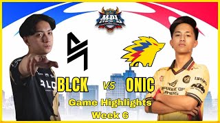 BLCK VS ONIC PH | FULL GAME HIGHLIGHTS