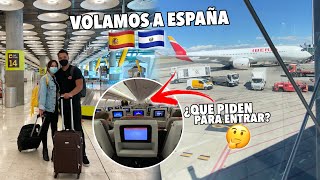 VIAJAMOS de EL SALVADOR a ESPAÑA!! 🇸🇻🇪🇸 ¿Que piden para entrar? 🤔