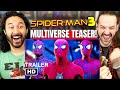 SPIDER-MAN 3 MULTIVERSE TEASER FROM SONY LA | Tobey Maguire Andrew Garfield Tom Holland - REACTION!