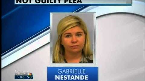 Nestande pleads not guilty in crash