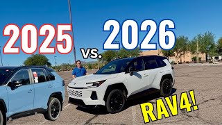Battle: 2026 RAV4 XSE vs 2025 RAV4 XSE: I Compare so You Can Decide!